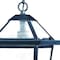 Homeroots 14 x 7.75 x 7.75 in. Bay Street 1-Light Matte Black Hanging Light 398018 - alternate 3